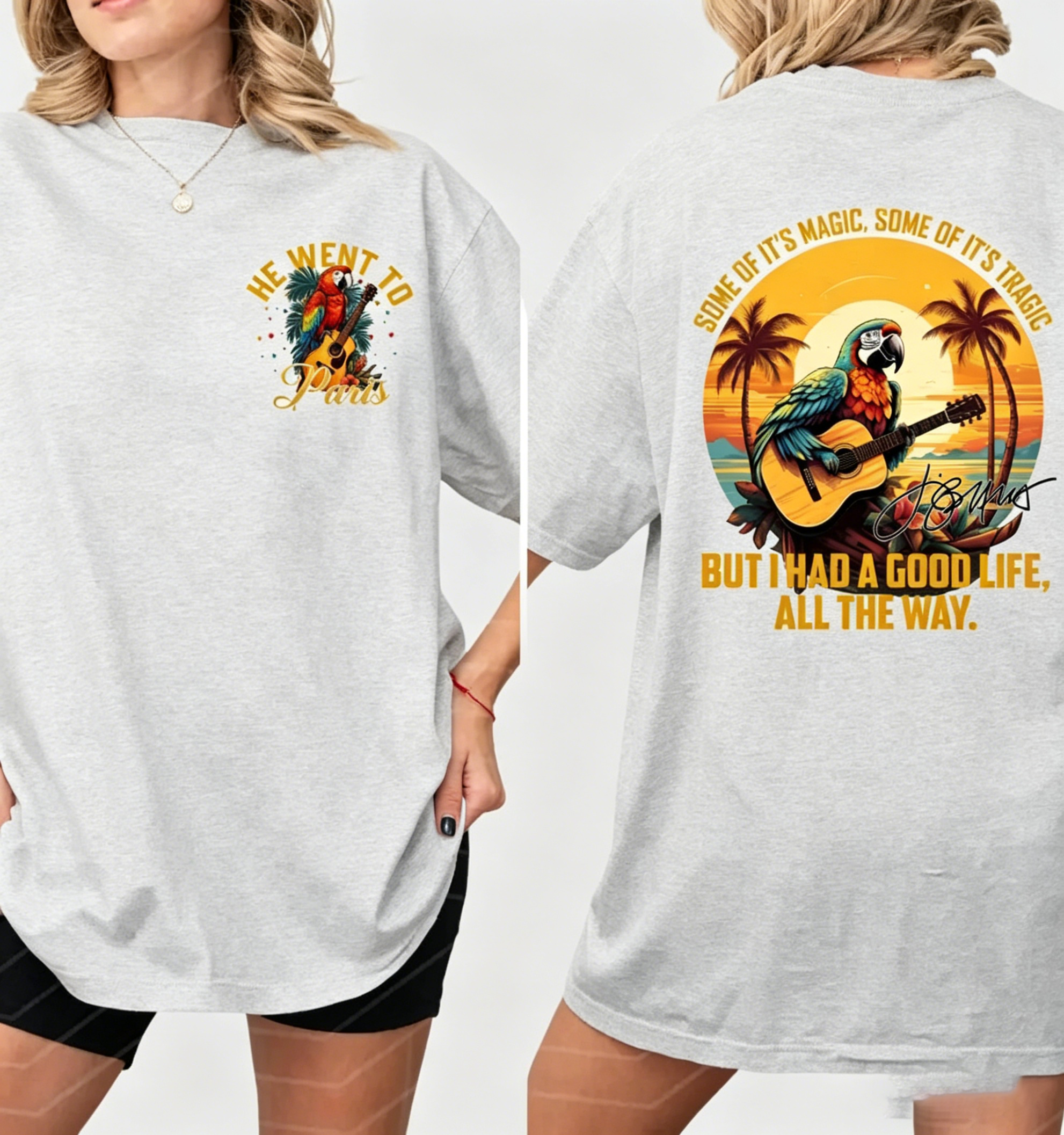 Unisex HOT But I had a good life, all the way Signature T-Shirt