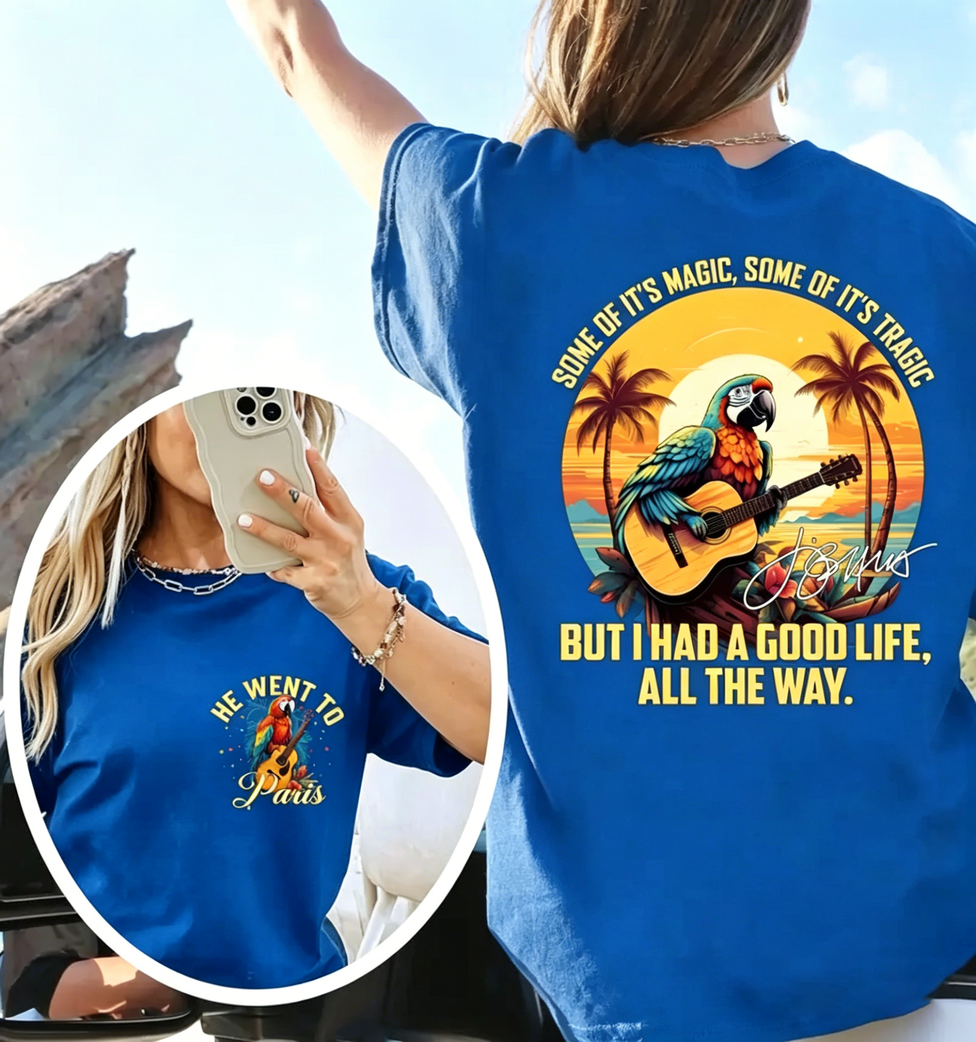 Unisex HOT But I had a good life, all the way Signature T-Shirt