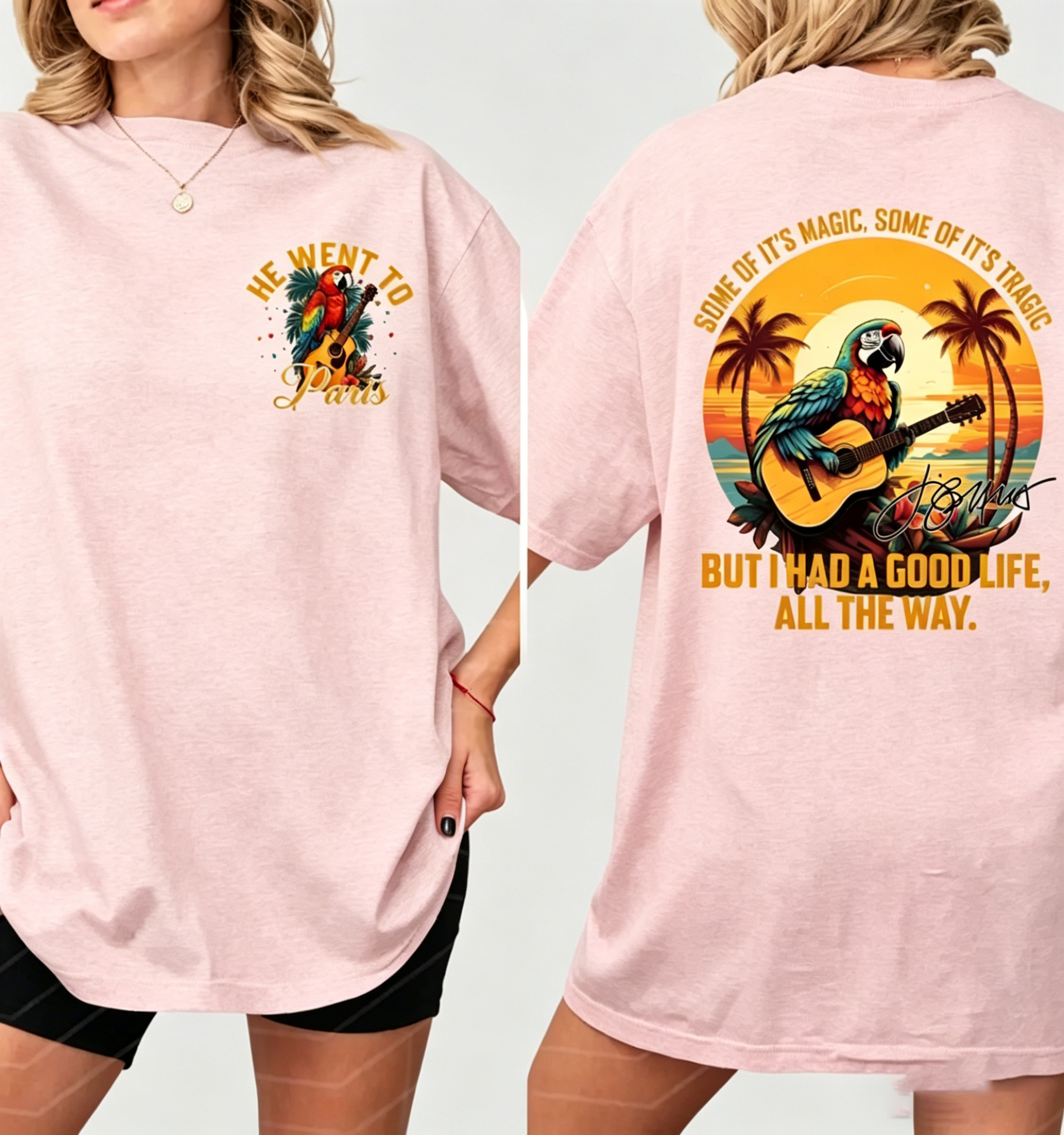 Unisex HOT But I had a good life, all the way Signature T-Shirt