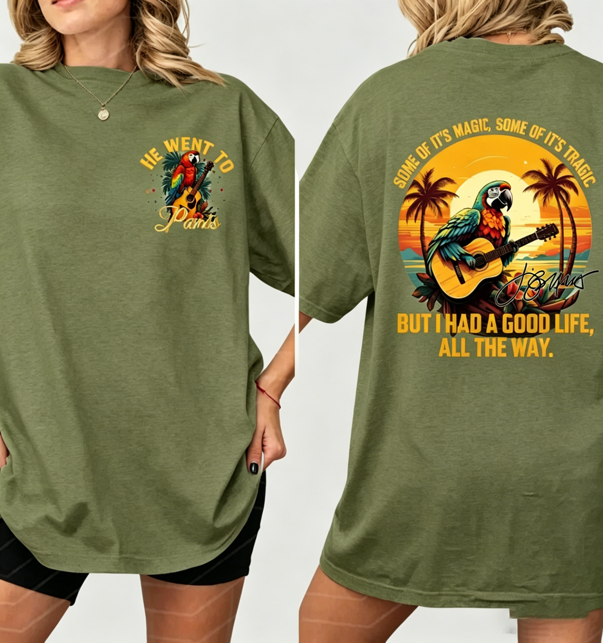 Unisex HOT But I had a good life, all the way Signature T-Shirt