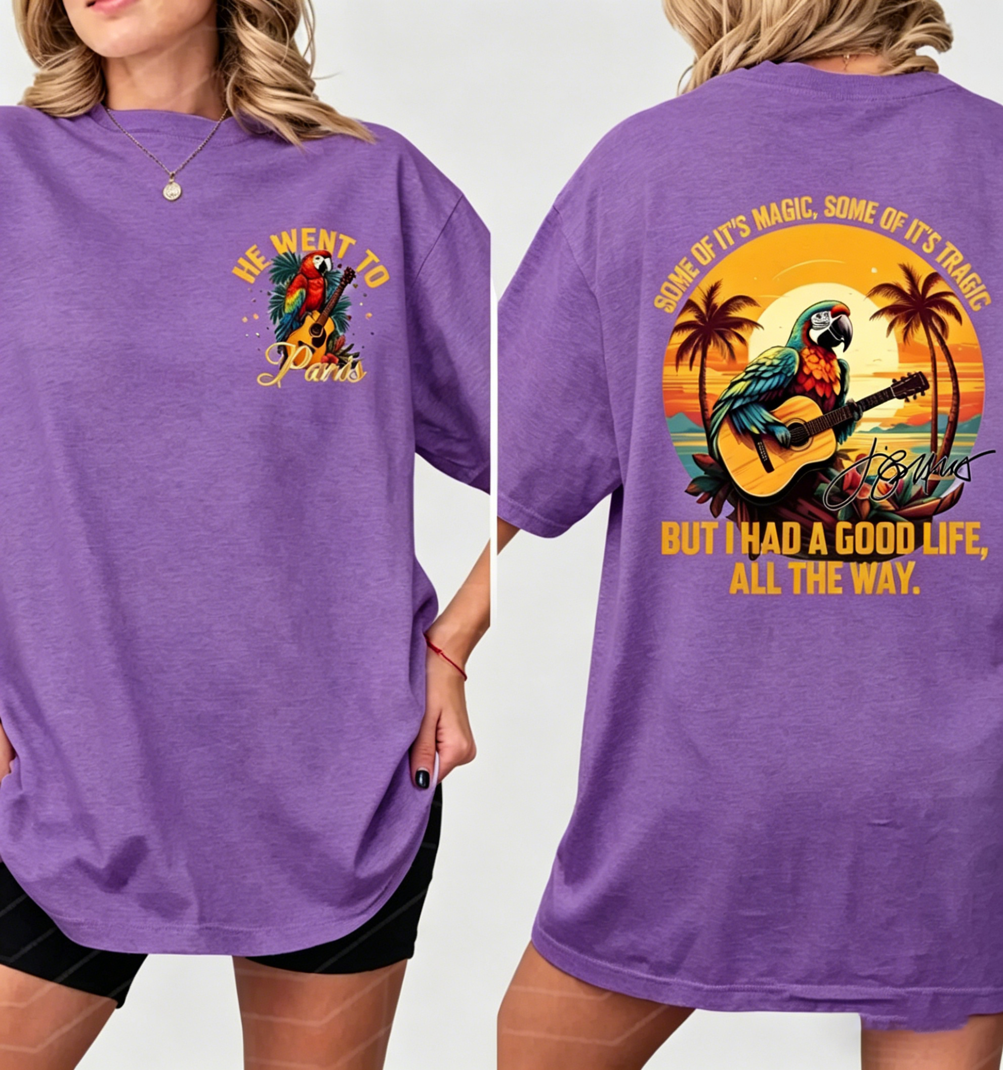 Unisex HOT But I had a good life, all the way Signature T-Shirt
