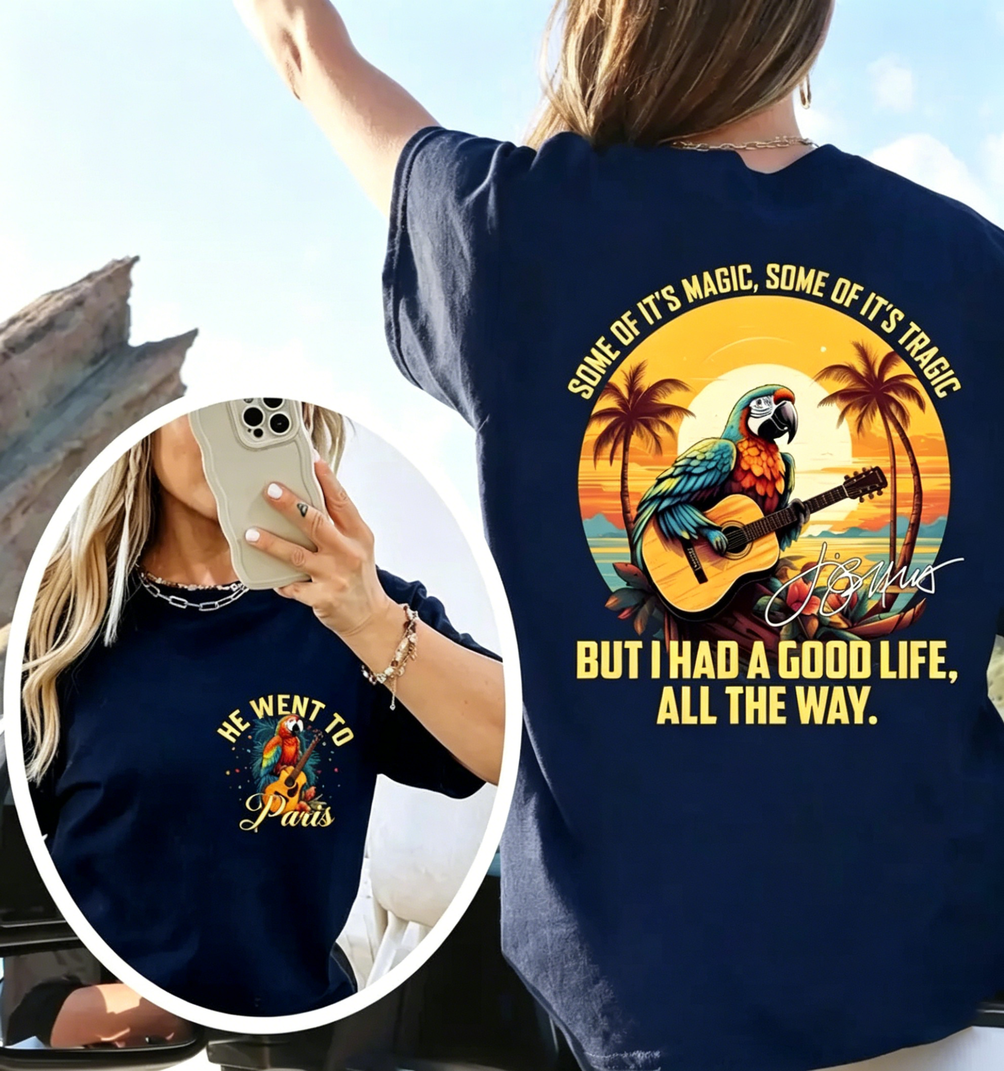Unisex HOT But I had a good life, all the way Signature T-Shirt